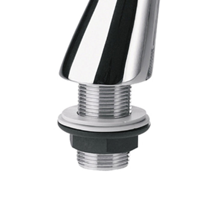 Coppia colonnette bordo vasca in ottone cromato, serie uk