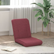 Sedia da Pavimento Rosso Vino 50 x 73 x 60 cm Tessuto 42028169