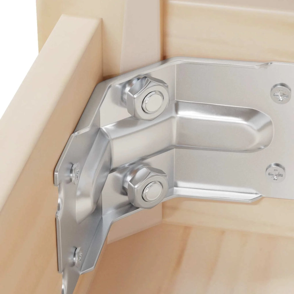 Dado esagonale 3600 pz Argento Metallo CFW1375449