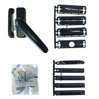 Maniglia a tavellino Master universale Semplice Art 3042 Colore: NERO