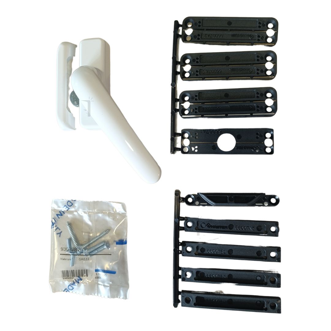 Maniglia a tavellino Master universale Semplice Art 3042 Colore: Bianco