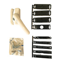 Maniglia a tavellino Master universale Semplice Art 3042 Colore: Avorio