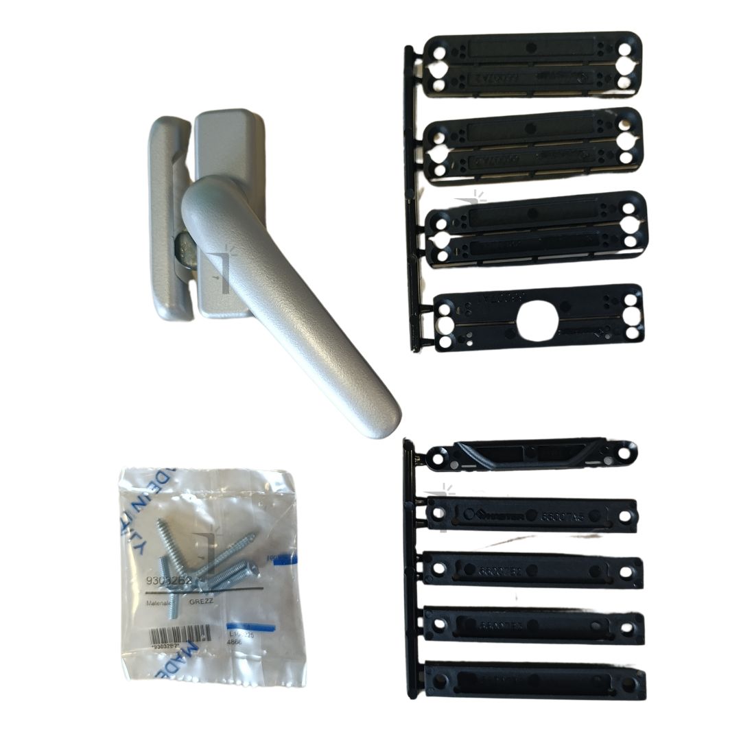 Maniglia a tavellino Master universale Semplice Art 3042 Colore: ARGENTO