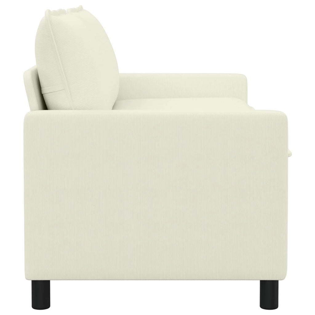 Divano Crema 156 x 81 x 87,5 cm Tessuto