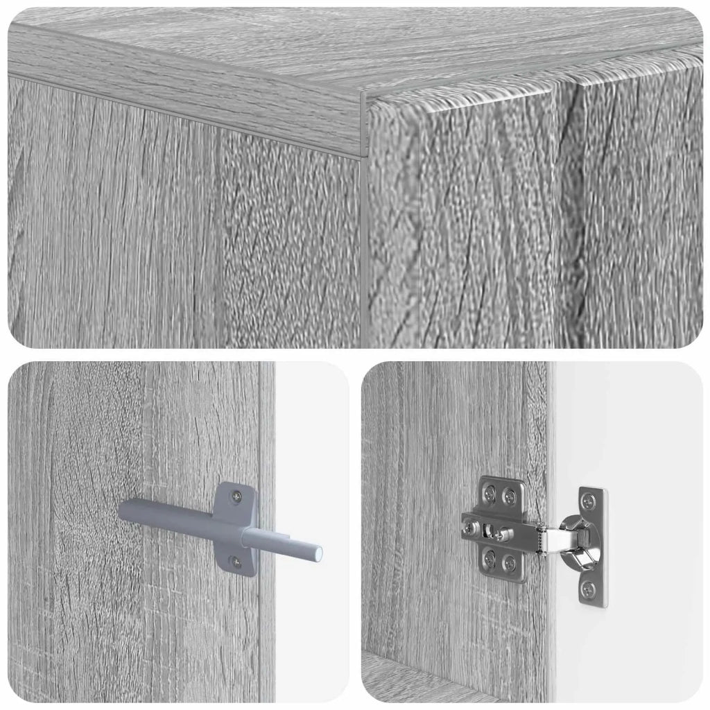 Mobile TV Sonoma grigio Legno ingegnerizzato 896461