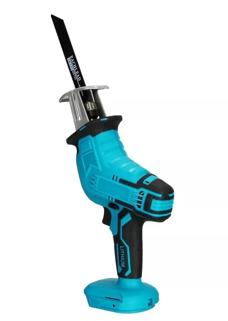 SEGA SEGHETTO A GATTUCCIO BATTERIA MOTOSEGA ELETTROSEGA CON LAME 2 BATTERIE 26V