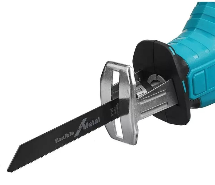 SEGA SEGHETTO A GATTUCCIO BATTERIA MOTOSEGA ELETTROSEGA CON LAME 2 BATTERIE 26V