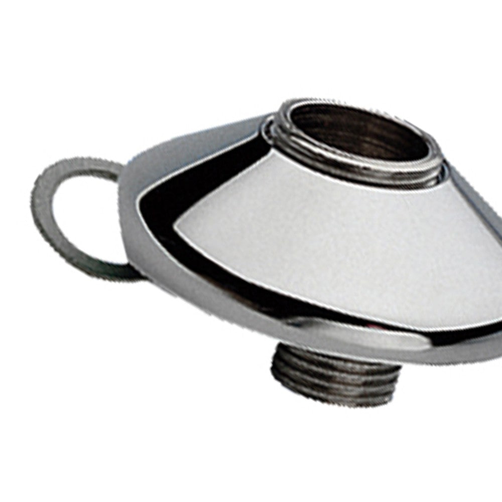 Eccentrico per gruppi con rosone in ottone cromato