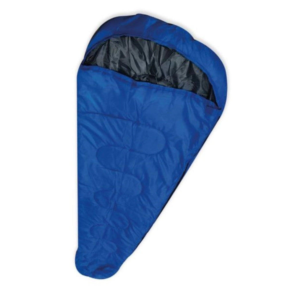 Trade Shop - Set 2pz Sacco A Pelo Leggero Compatto 220x80cm Coperta Comfort Per Campeggio 017049 -