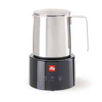 ILLY Cappuccinatore Montalatte Elettrico Nero Inox