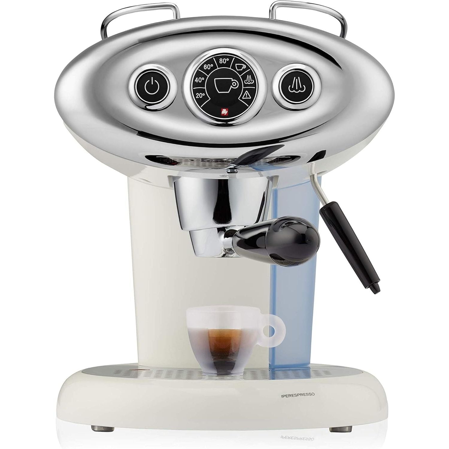 ILLY x7.1 - m.d.c. iperespresso bianca con lancia a vapore