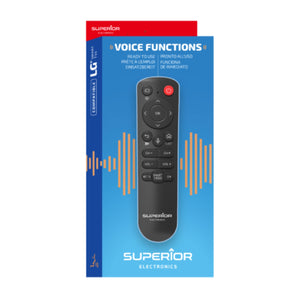 Superior Telecomando Universale con Funzioni Vocali Tv Lg Smart