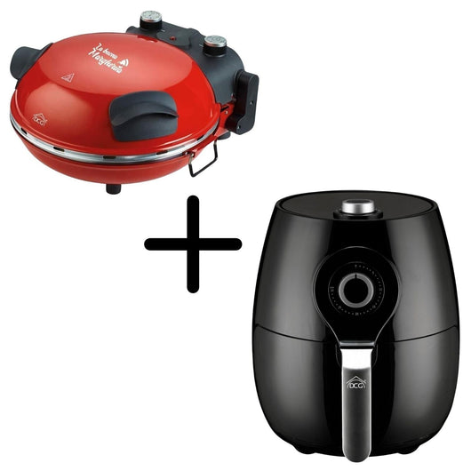 Dcg Eletronic Forno Pizza Maker Mb2300 + Dcg Friggitrice Ad Aria5.2lt Fr3505n