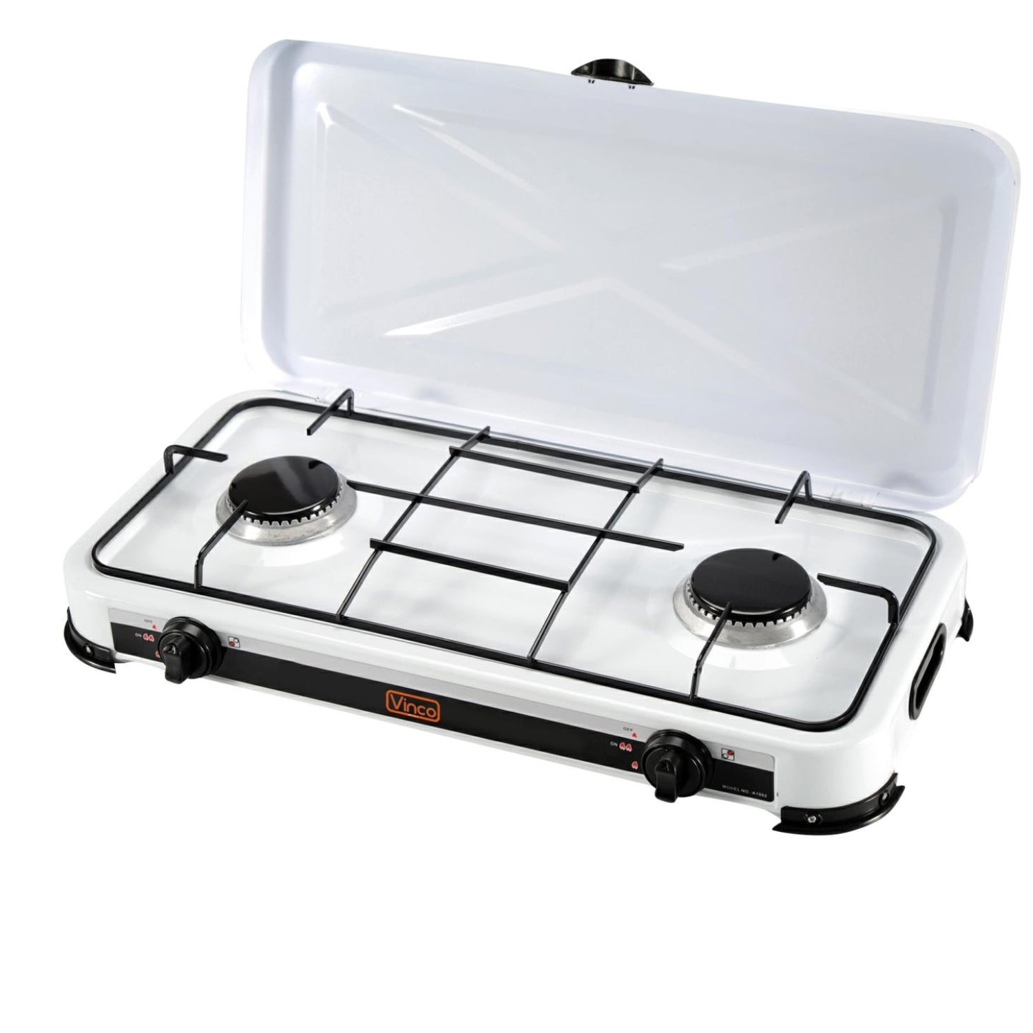 VINCO COD.76002  Fornello “Two” A Gas Con 2 Fuochi - Potenza 1,2 / 1 ,2 KW