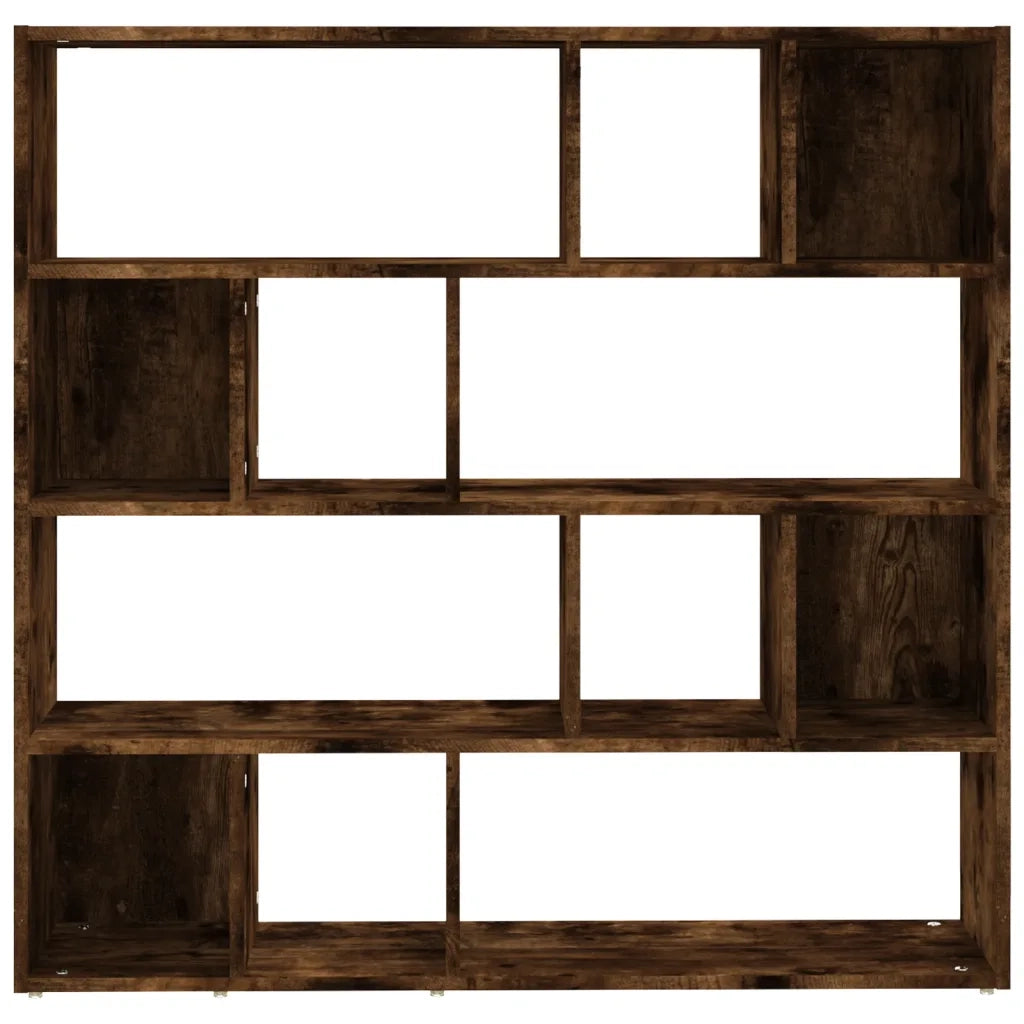 Libreria/Divisorio Ambienti | Divider per stanze | Paravento Rovere Fumo 105x24x102 cm