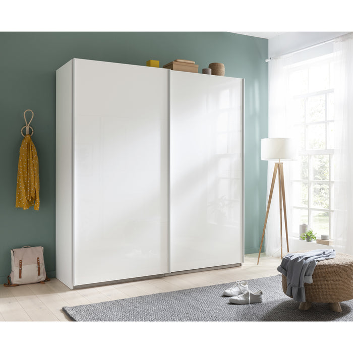 ARMADIO SYSTEMA SCORREVOLE 204X67XH223CM BIANCO