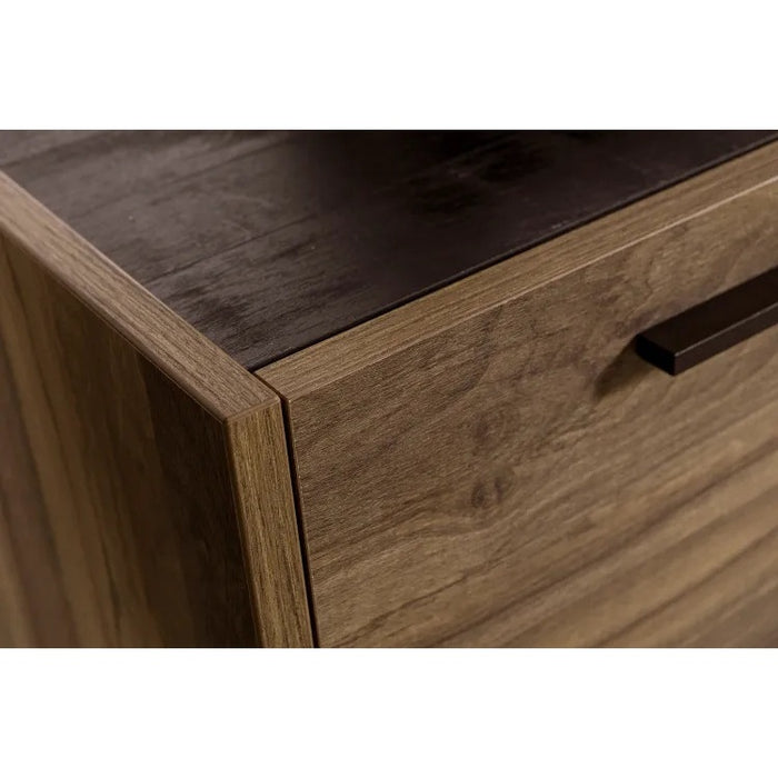 CASSETTIERA DAVINCI RUOTE 50X47XH61CM NOCE BRERA