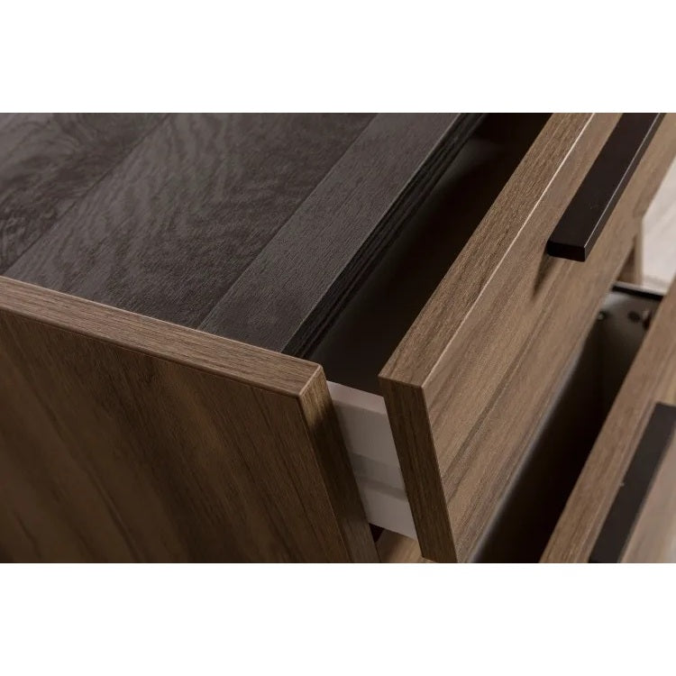 CASSETTIERA DAVINCI RUOTE 50X47XH61CM NOCE BRERA