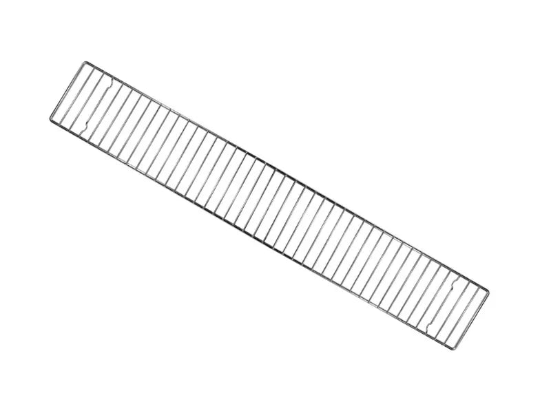 Griglia 80 BBQ Lisa ferro cromato 15x80cm compatibile cuocispiedini da 80cm