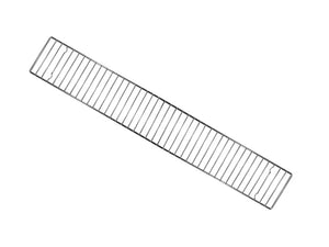 Griglia 80 BBQ Lisa ferro cromato 15x80cm compatibile cuocispiedini da 80cm