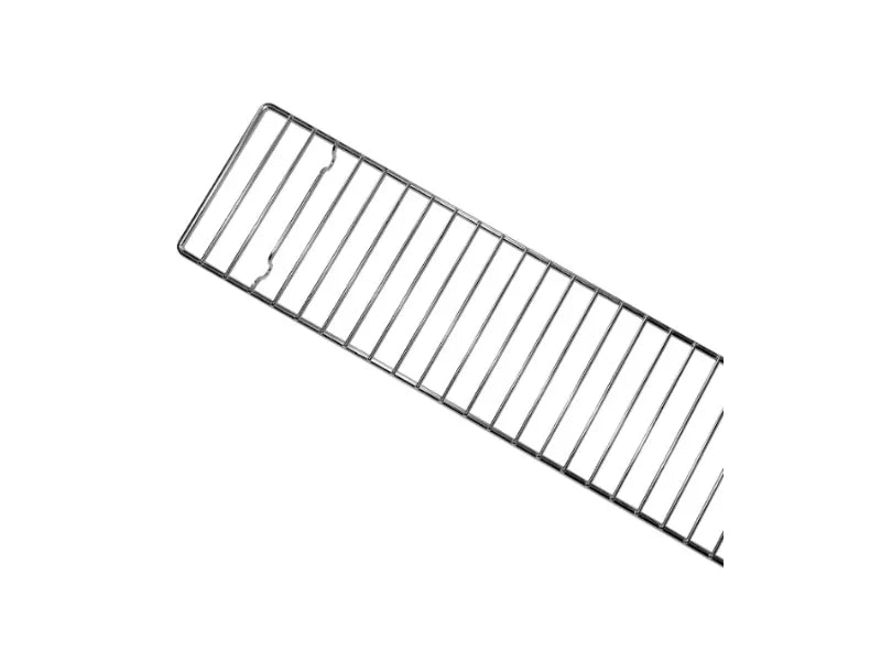 Griglia 80 BBQ Lisa ferro cromato 15x80cm compatibile cuocispiedini da 80cm