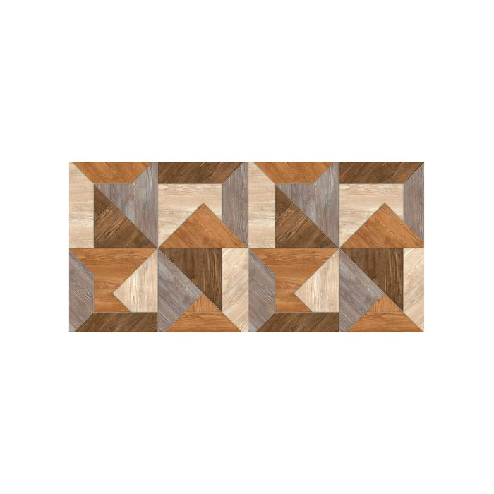 MOHOME Tappeto Passatoia Cucina Antiscivolo Lavabile PVC Geometria Naturale 50 x 100 cm Runner Multiuso Morbido Impermeabile Antimacchia Sala Pranzo Bagno Lavanderia Corridoio