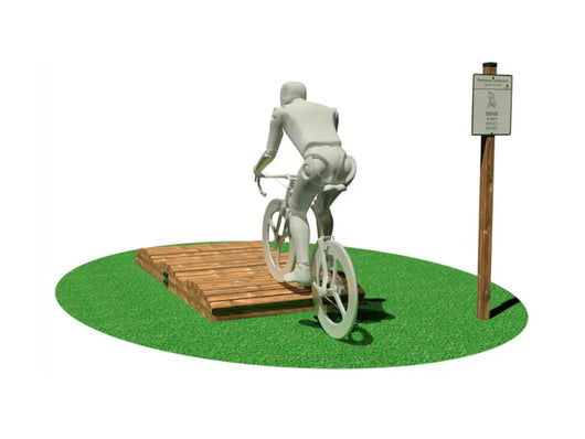 Dossi 3203 Giochipark legno pino EN 1176 cm255x120x21h da interrare