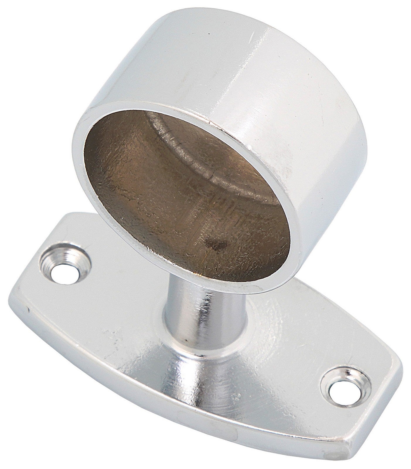 finale in ottone cromato da avvitare x tubo mm.25 cod:ferx.24354