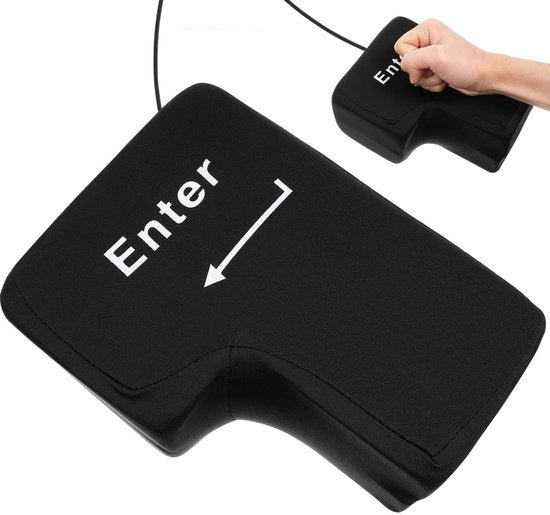 Accessorio per scrivania in piuma - Piatto di protezione per scrivania - Cuscino in piuma - Nero - Accessorio per scrivania confortevole - Ideale per ufficio e casa - Perfetto per il tempo di pranzo