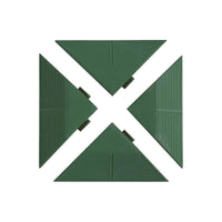 KIT 4 ANGOLARI VERDI - DIM.1 TRIANGOLO: 200X200X27