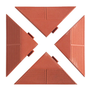 KIT 4 ANGOLARI 200X200XH48MM COLOR COTTO