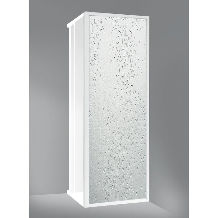 PARETE FISSA SMERALDA 78-82XH185CM BOLLICINE