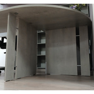 RACCORDO AD ANGOLO 78X78CM PER SCRIVANIE OMEGA.