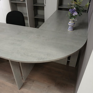 RACCORDO AD ANGOLO 78X78CM PER SCRIVANIE OMEGA.