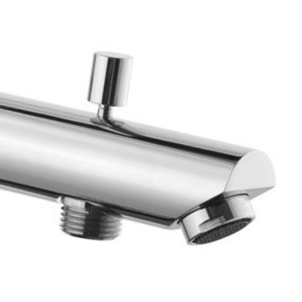 Bocca incasso per miscelatore vasca-doccia con deviatore serie minimal