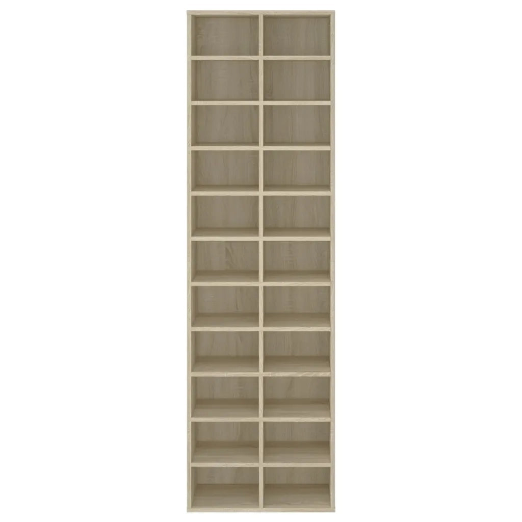 Scarpiera Rovere Sonoma 54x34x183 cm in Truciolato 800372