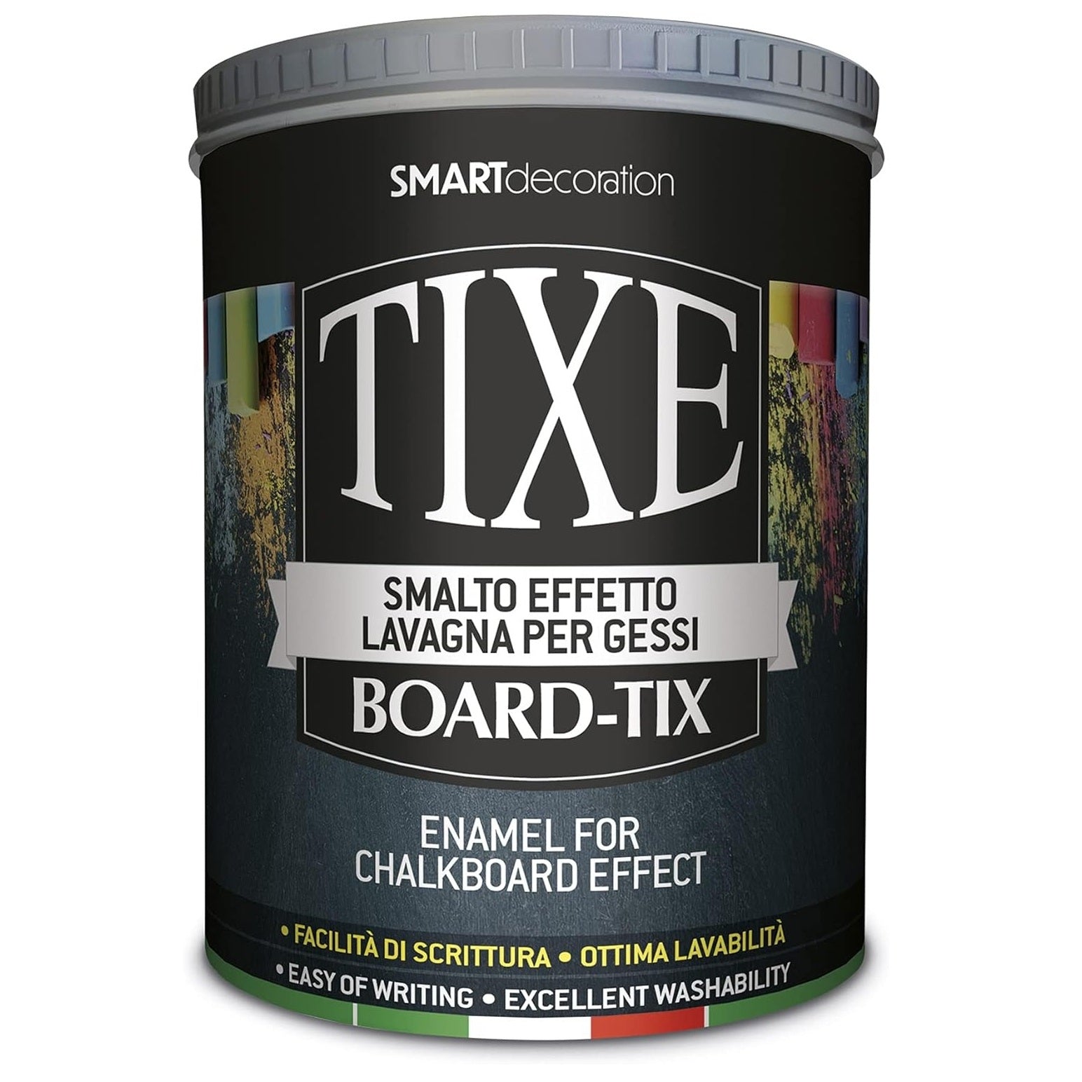 SMALTO ACQUA BOARDTIX 1L NERO LAVAGNA