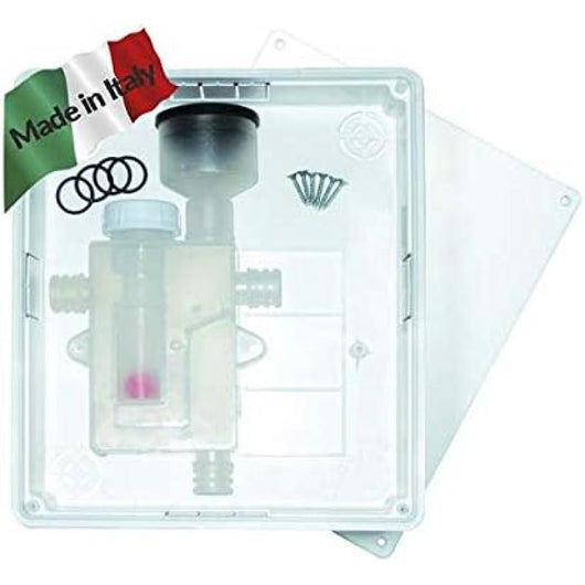 Scatola con coperchio per sifone  double  vecamco 9899-249-01