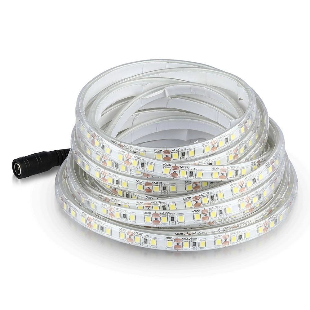Striscia LED V-TAC SMD3528 5m 8W/m 3000K IP65 800lm