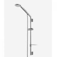 Saliscendi Doccia Anticalcare Monogetto, Flessibile e Portasapone - Serie Bari