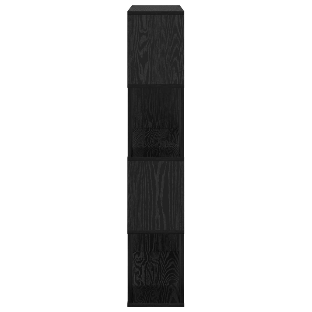 Centro di intrattenimento Rovere nero Legno ingegnerizzato