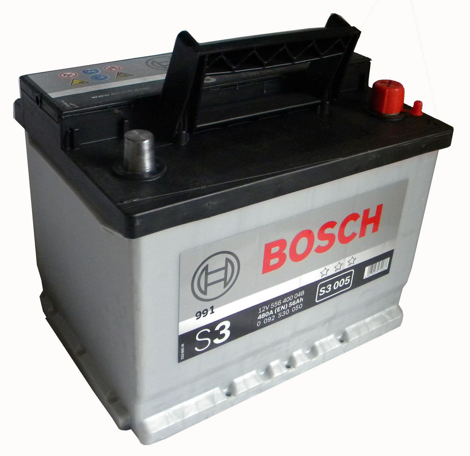 batteria auto bosch s3005 56ah destra cod:ferx.24370