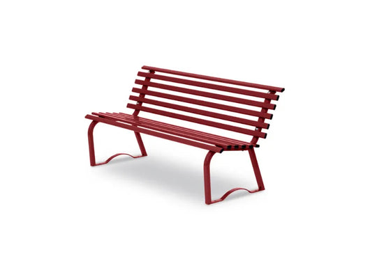 Panca Universale 150 metallo zincato schienale 150x43x74h colori vari Giochipark - RAL 3003