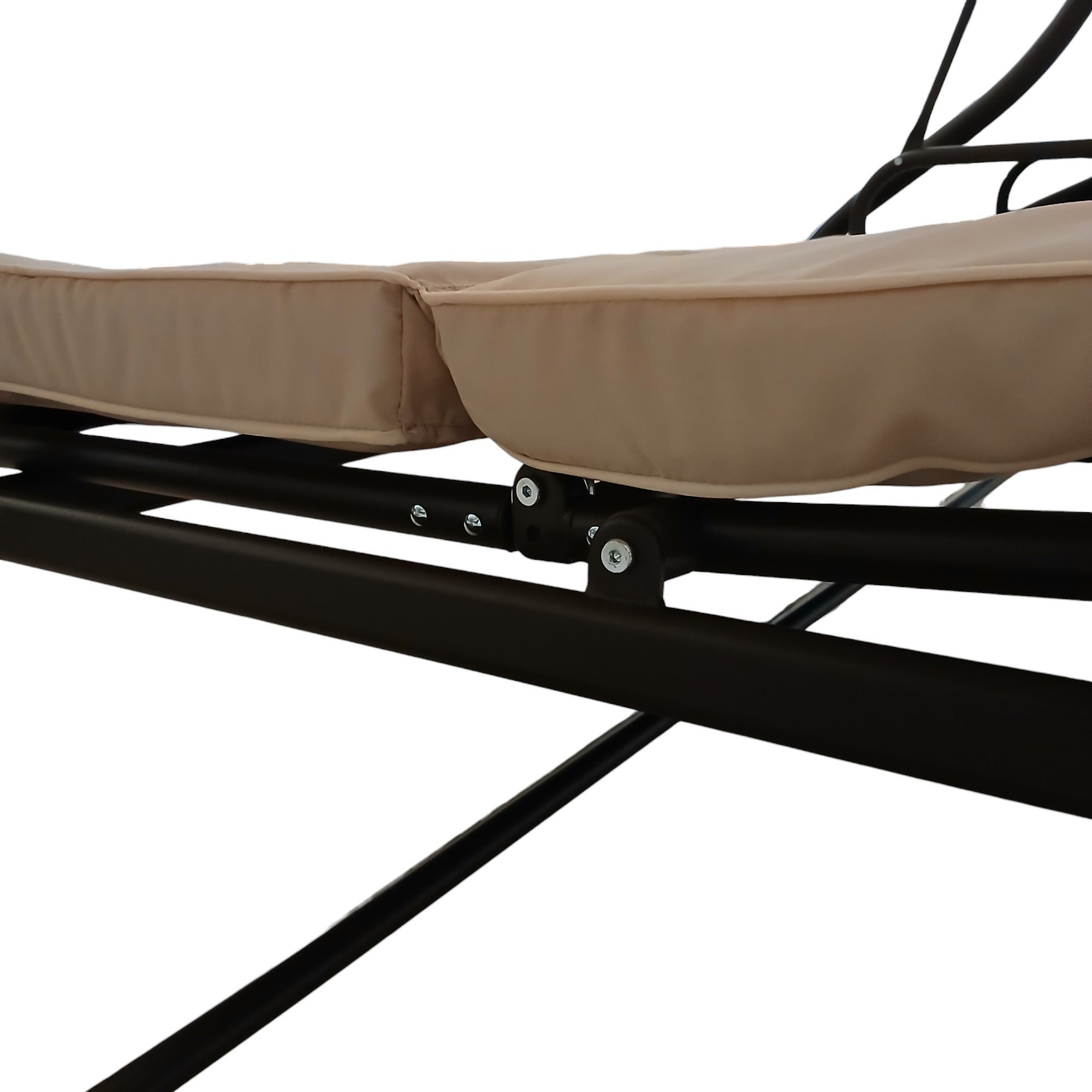 DONDOLO LISBONA 3 POSTI 194X120X173CM CAFFE'