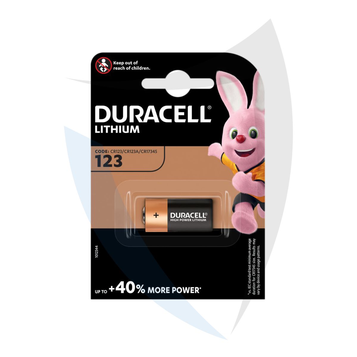 PILA 3V DURACELL CR123 FOTOGRAFIA