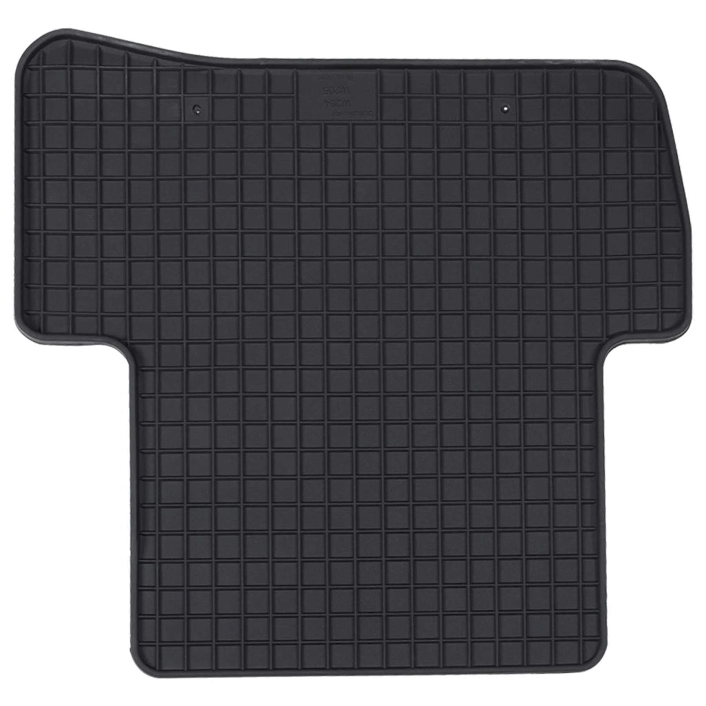 Tappetino per Auto 4 pz Nero Gomma CFW8328156