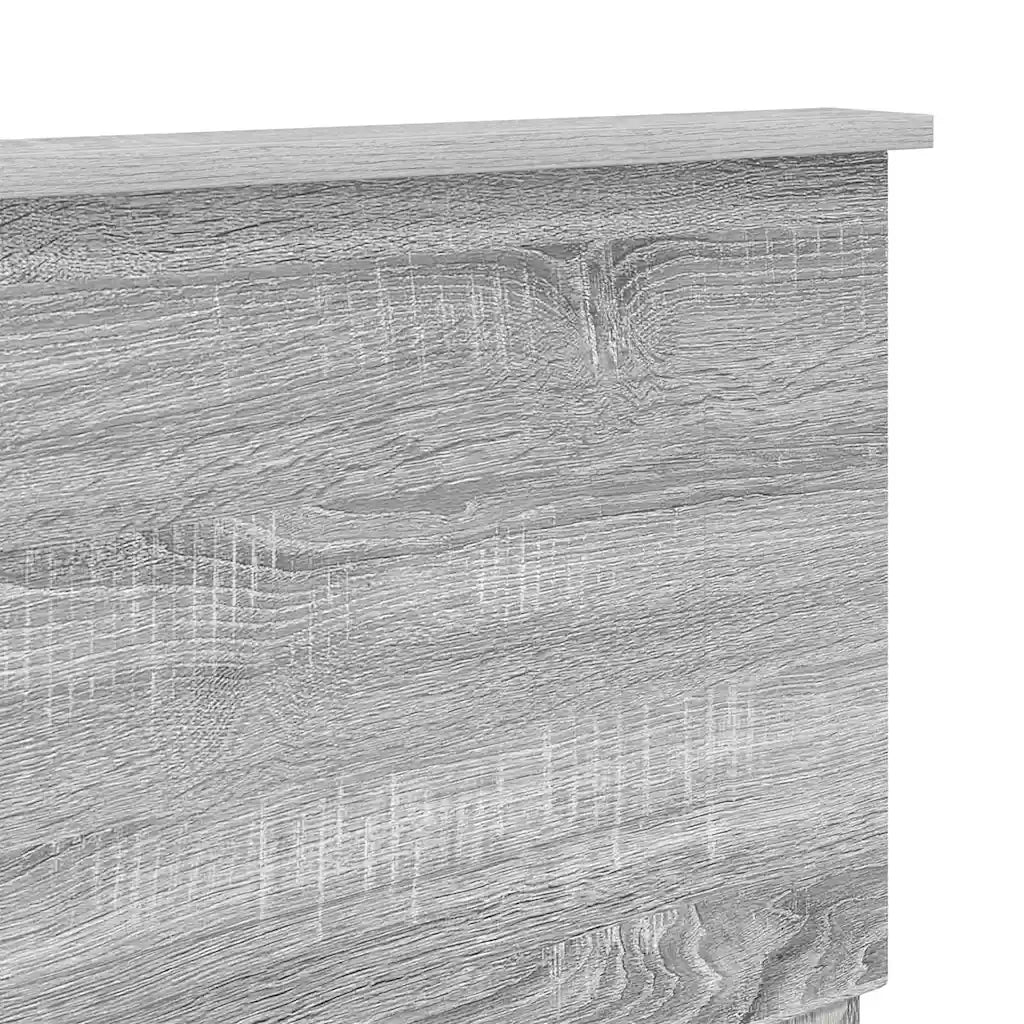 Testiera-Testata-Testiera Decorativa Grigio Sonoma 160 cm Legno multistrato 304517