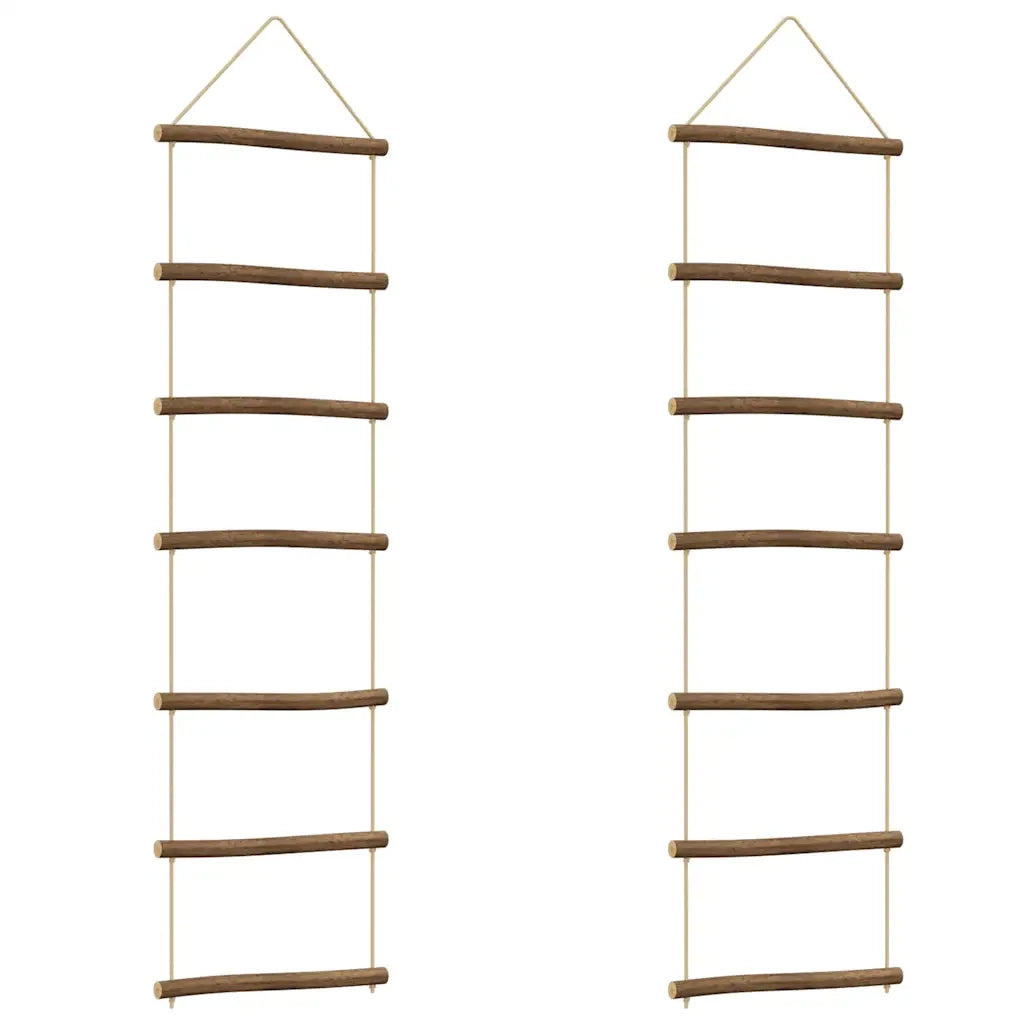 Decorazioni Parete a Forma di Scala 2 pz 30x100cm Ramo Naturale