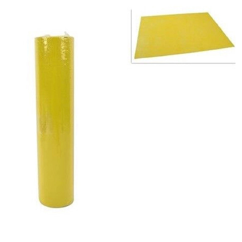 Trade Shop - Set 20 Pezzi Tovagliette Tovaglie A Strappo Runner Tnt Rullo 30 X 40 Cm Giallo -