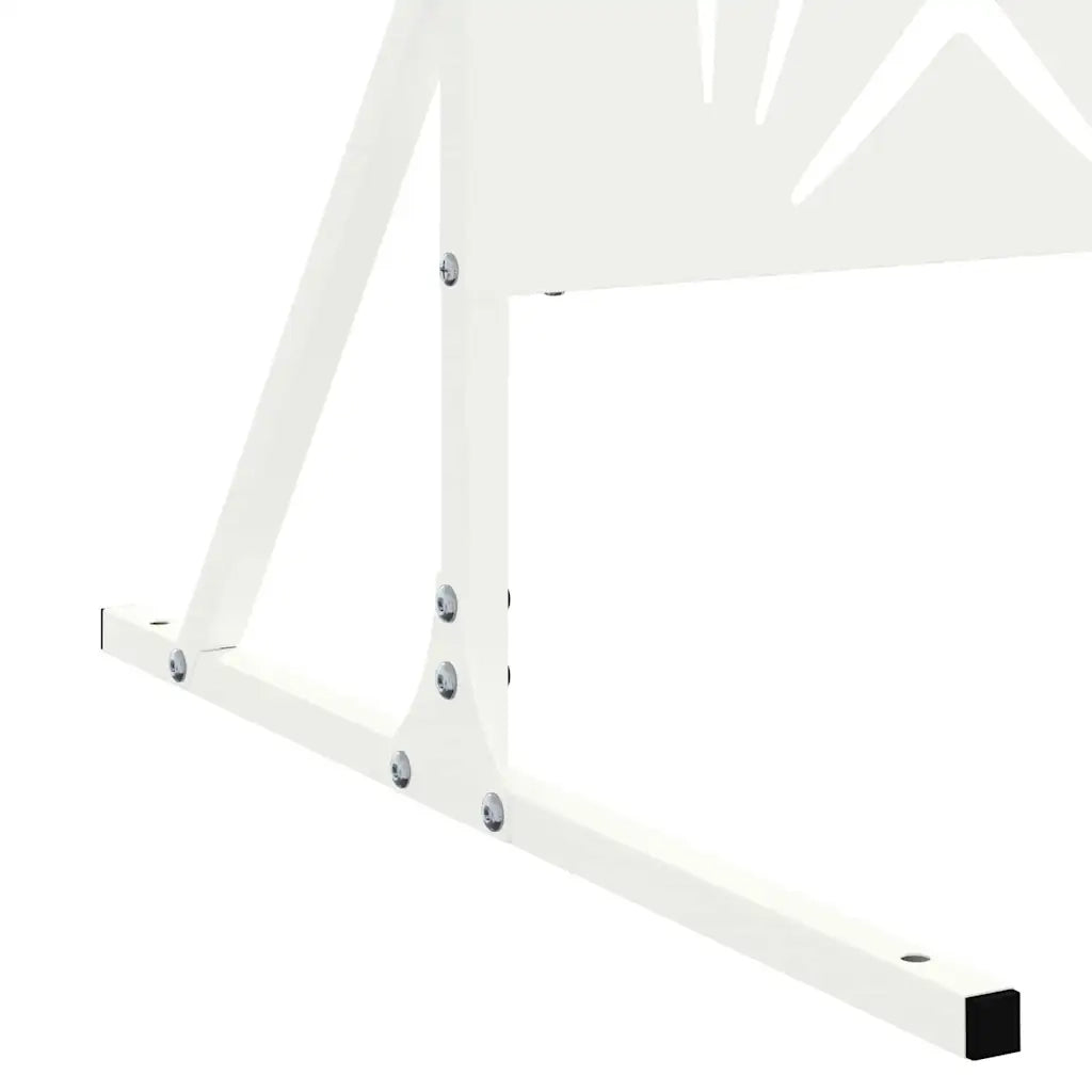 Schermo per Privacy Bianco 100 x 50 x 180 cm Acciaio CFW5647257